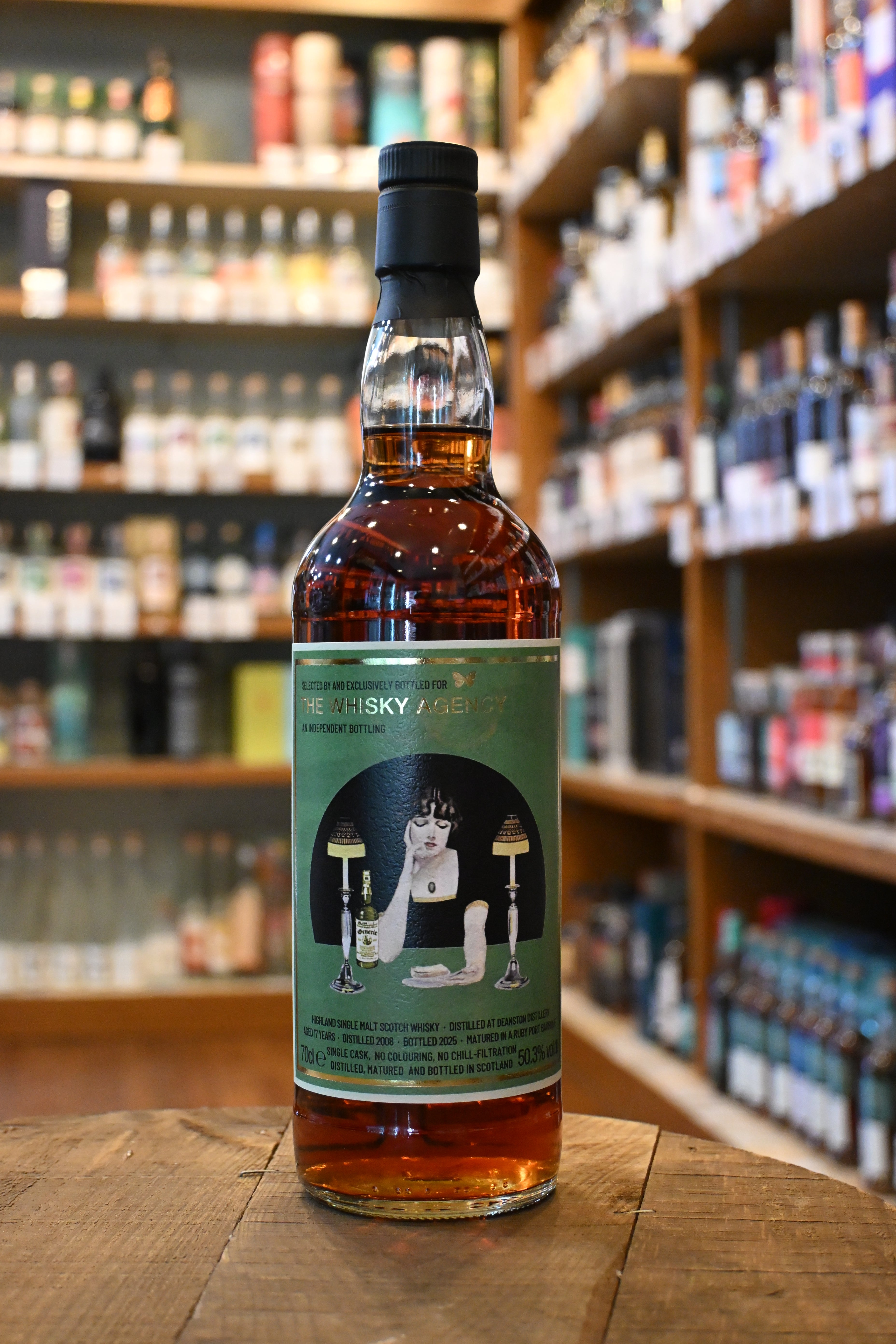 ウイスキーエージェンシー ディーンストン 17年 2008 THE WHISKY