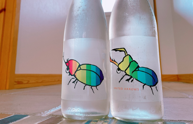 限定】日本酒imadeya仙禽 金のかぶとむし &UAくわがた2本セット 限定