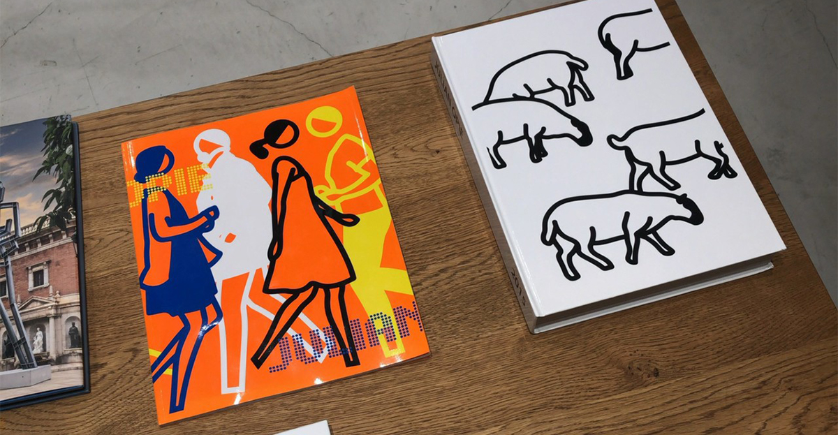 限定マット額装品/View of the mountains/ジュリアン・オピー