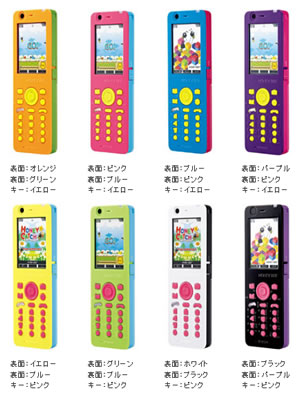 WILLCOM ウィルコム HONEY BEE 2<LIZ LISAモデル＞ WILLCOM、「HONEY