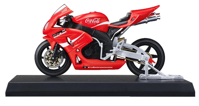 未開封】2005 鈴鹿8耐 Coca-Cola ミニチュアバイク コレクション 未