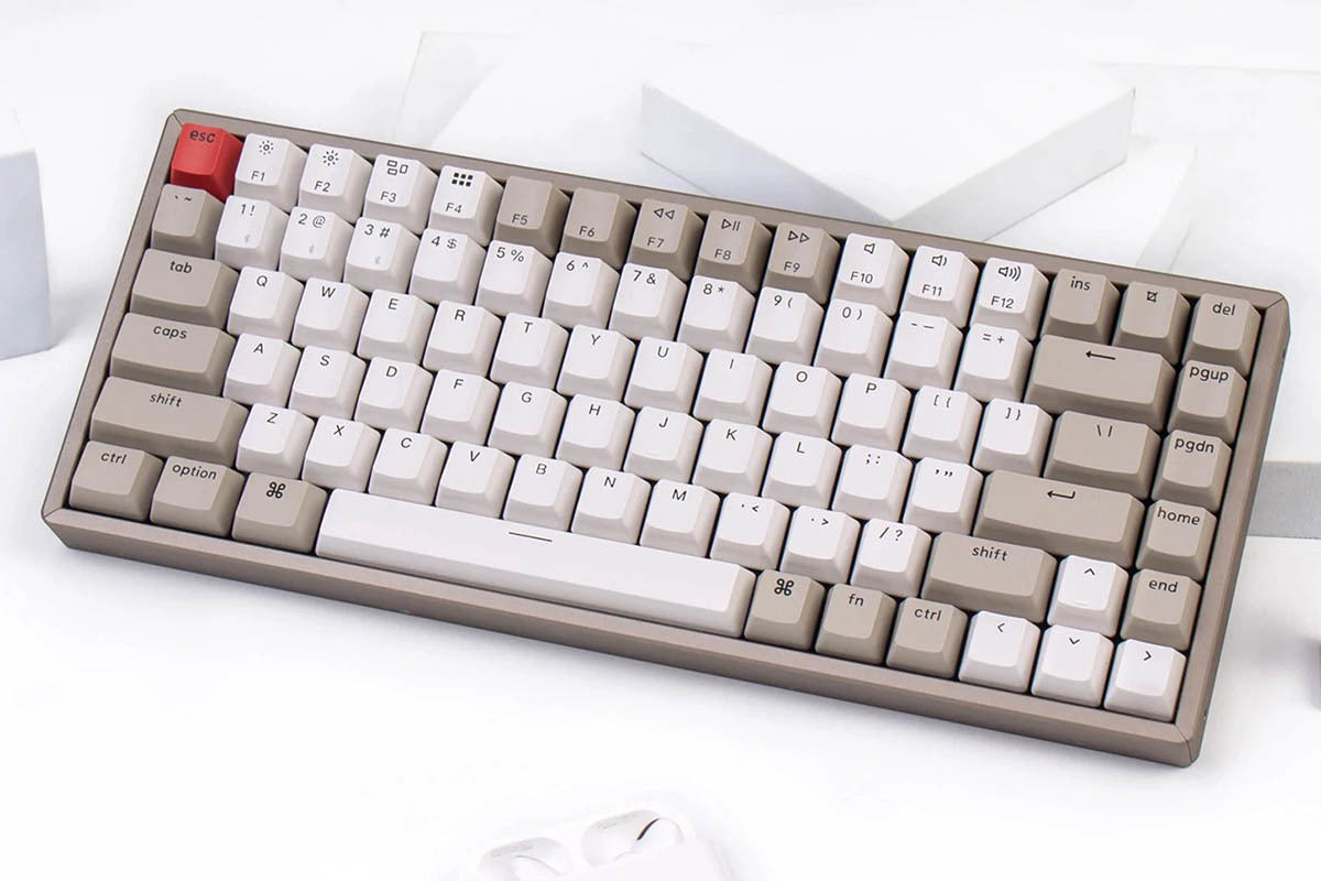 75％メカニカルキーボード「Keychron K2（V2）」 バックライトは非搭載