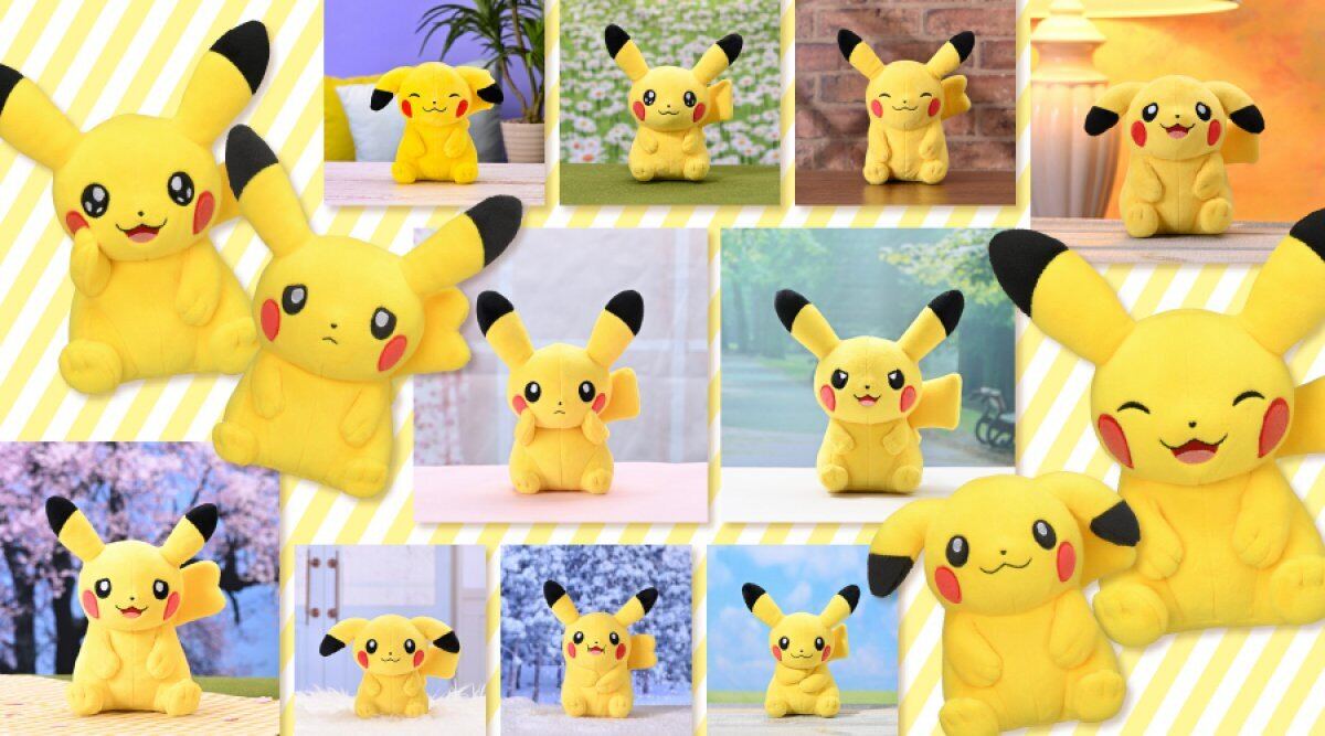 表情が異なる「ぬいぐるみ My PIKACHU」、10月14日に再登場！ | マイ
