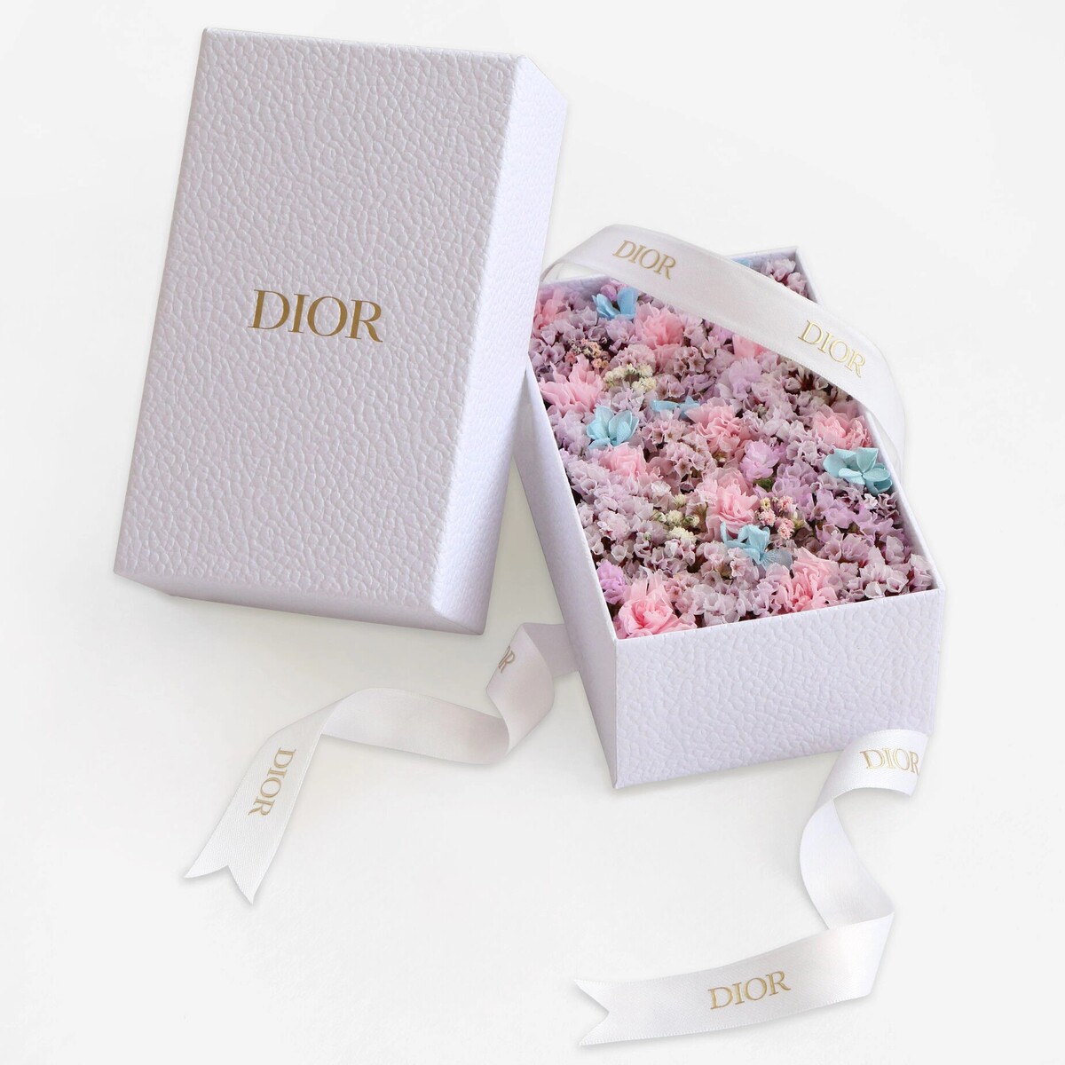 ディオール 最新 限定 ラッピングリボン 紫&クローバー 【公式通販】