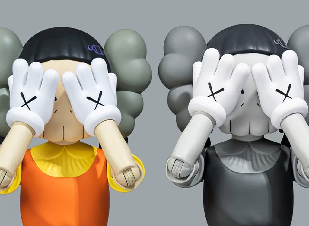 KAWS Unveils New Figurines Inspired by Netflix's Smash Hit 'Squid
