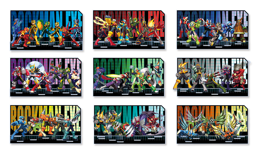 カプくじ×ロックマンエグゼ A賞(A-2):デスクマット ビーストアウト