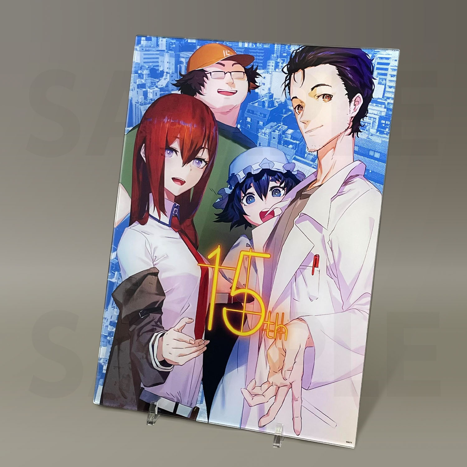 シュタインズゲート告知ポスター 15周年復刻 4枚セット シュタインズ