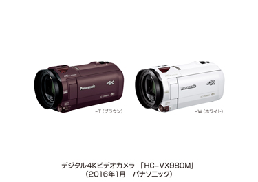 デジタル4Kビデオカメラ HC-WXF990M／WX990M／VX980Mを発売 | 個人向け