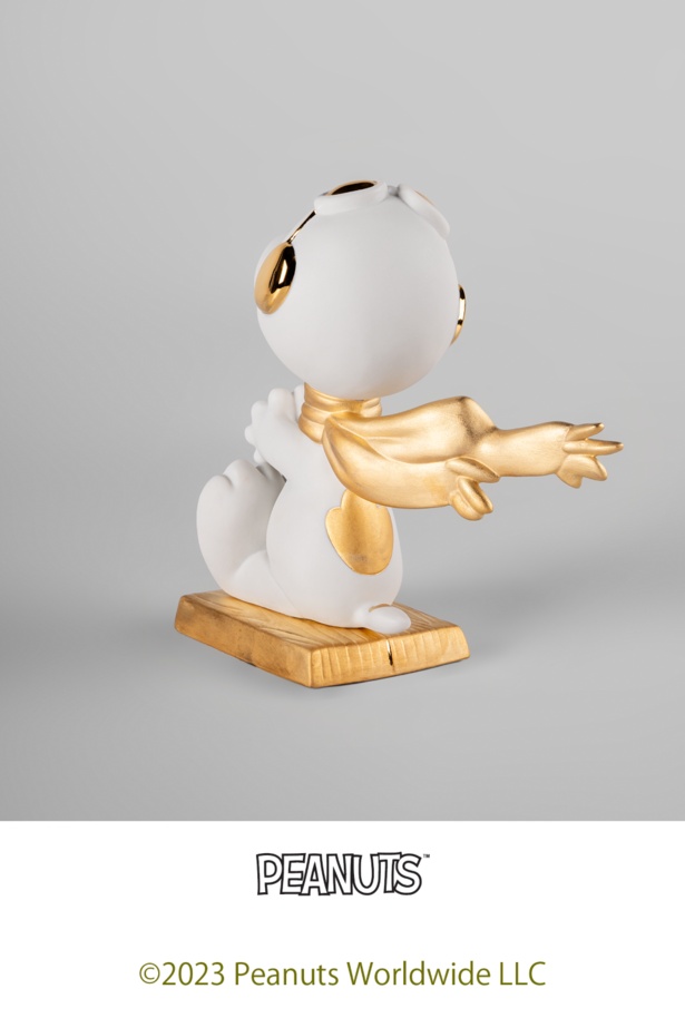 限定50点！リヤドロの人気コレクション「PEANUTS」にパイロット姿の