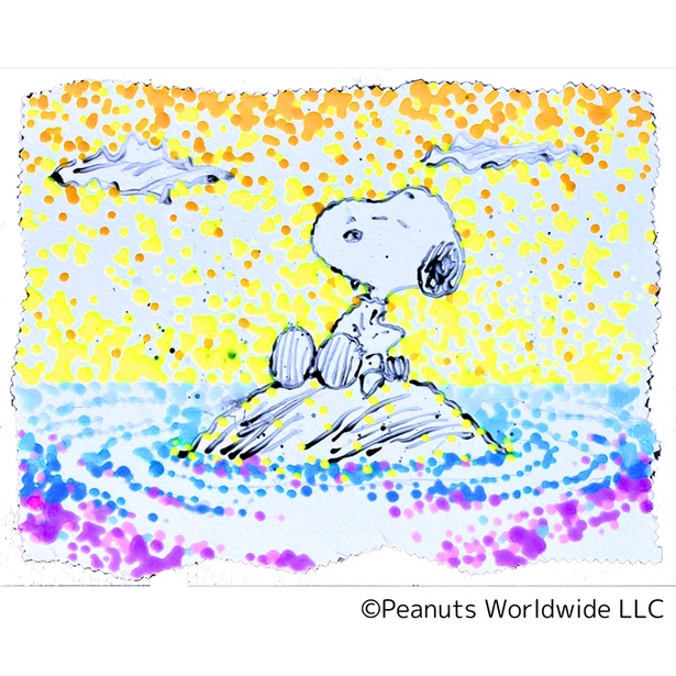 スヌーピー トムエバーハート パズル 額装 アートパネル 完成品