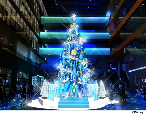 ディズニーキャラクターがクリスマスを彩る！東急グループ施設の