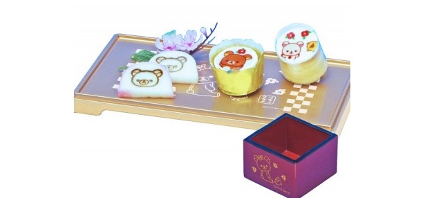 レア！リラックマストア限定 2015年 おせちぬいぐるみセット