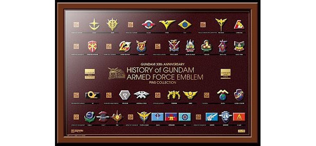 ガンダム00 ガンダム生誕30周年 ピンズセット ガンダム00 ガンダム生誕