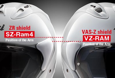 AraiアライのVZ-RAM（ブイゼット ラム）はココがこんなに進化した！気