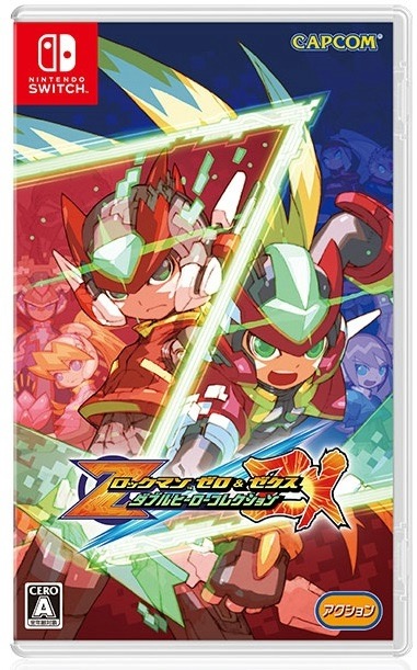 Mega Man Zero/ZX Legacy Collection Japanese Box Art and eCapcom