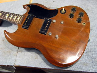 GIBSON SG SPECIAL - ネック折れ｜接着｜塗装｜セットアップ - ギター