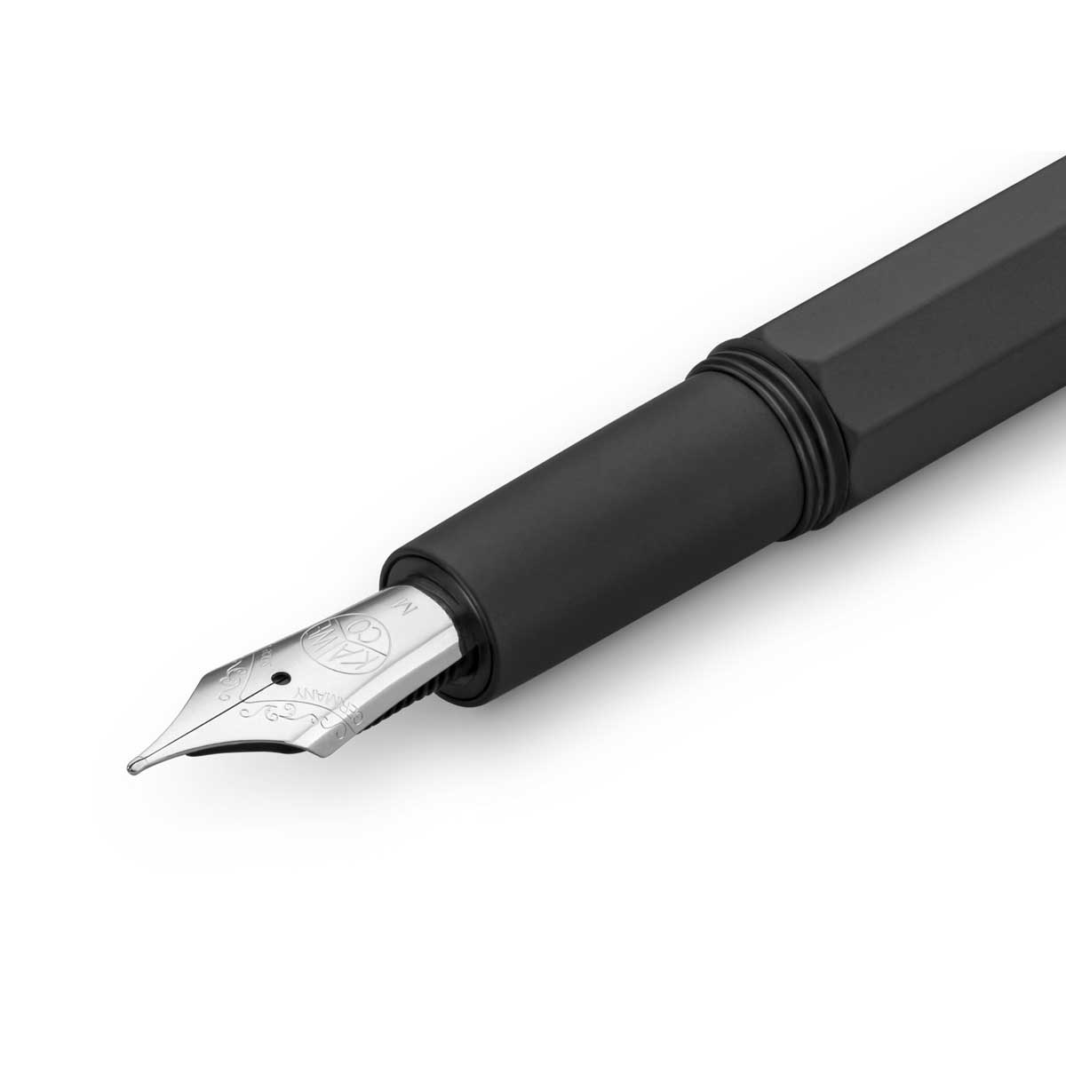 Kaweco ORIGINAL Fountain Pen – 250 Nib – Black, Chrome Trim – The