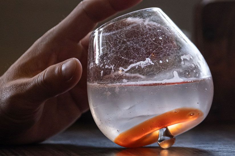 Northwood ホワイトオパルセント 花びら型 ガラスコンポート Northwood