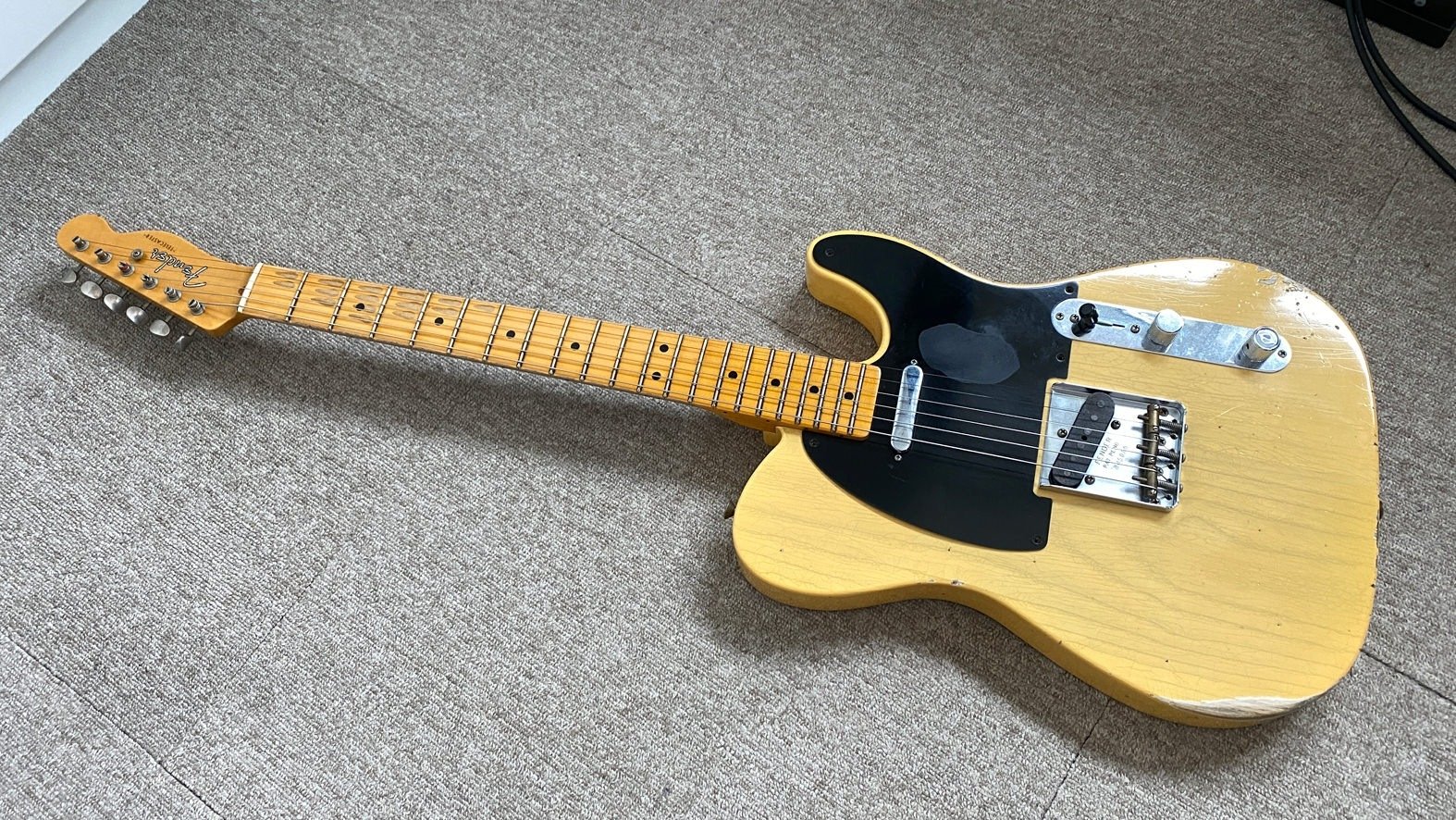 Squier テレマスター ピックアップ含めフル交換 Squier テレマスター