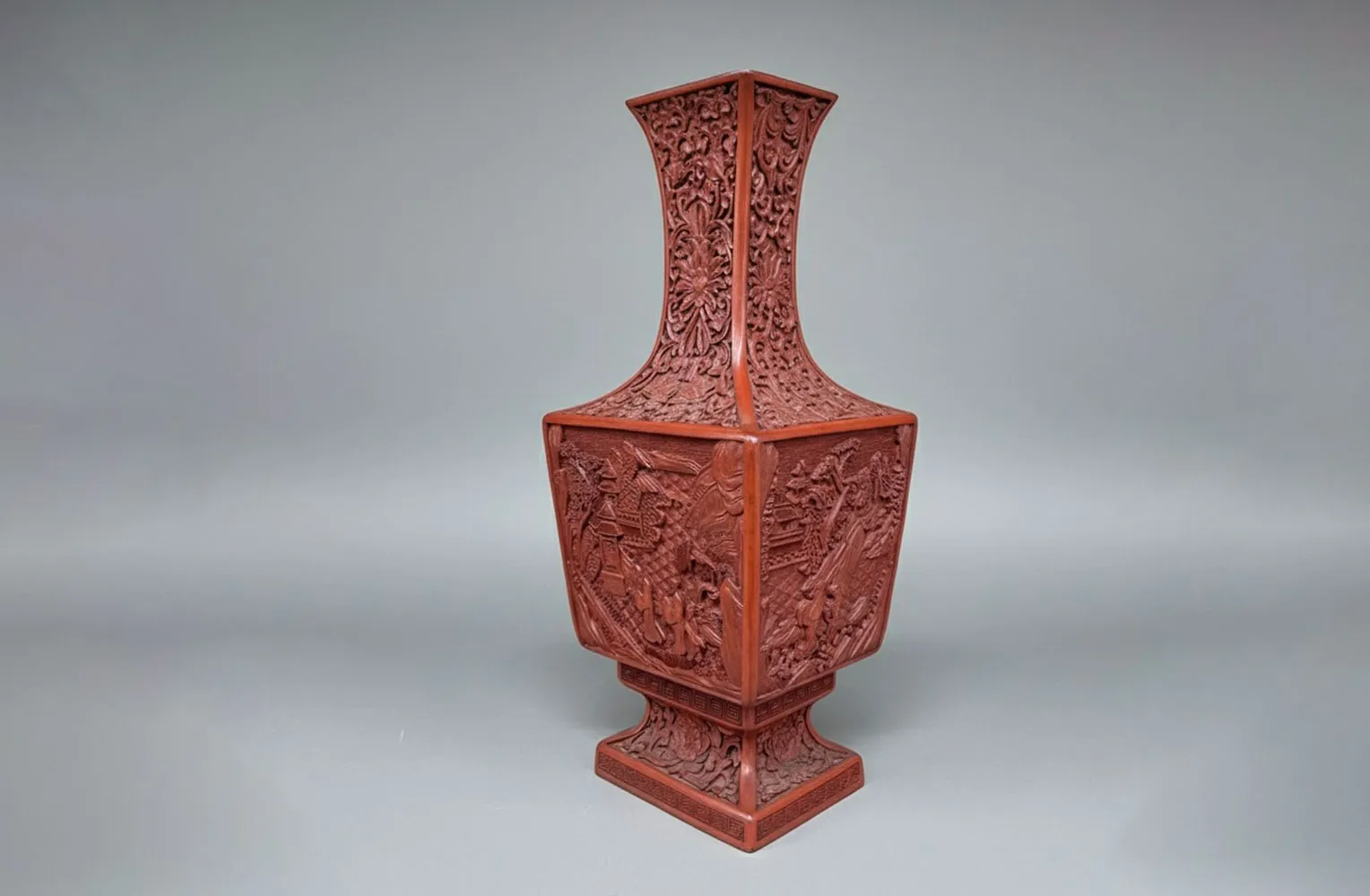 堆朱花瓶】買取実績｜日晃堂 買取実績