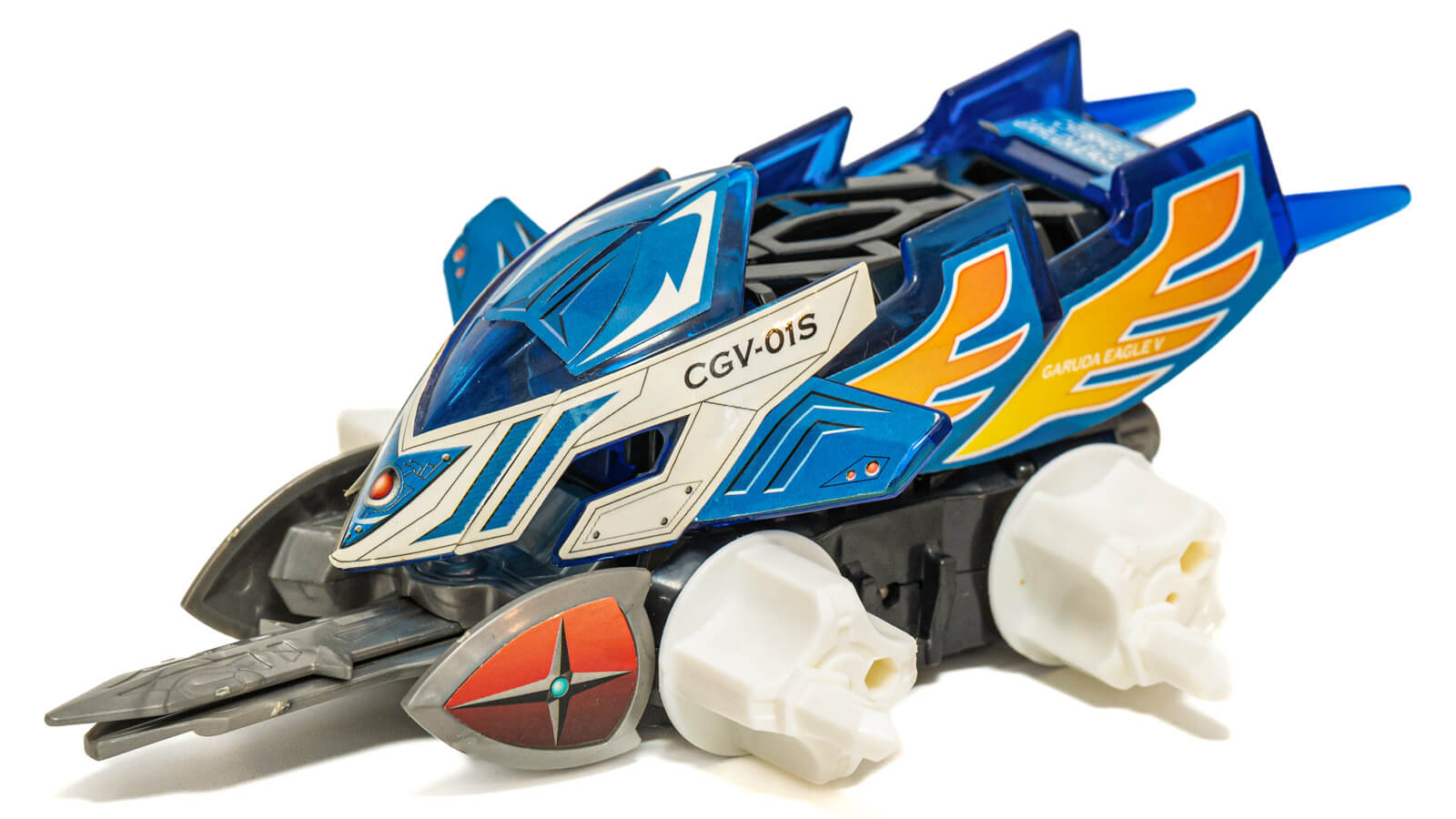 動かない心臓に宿る、消えない炎／蘇るクラッシュギア、ガルダイーグル