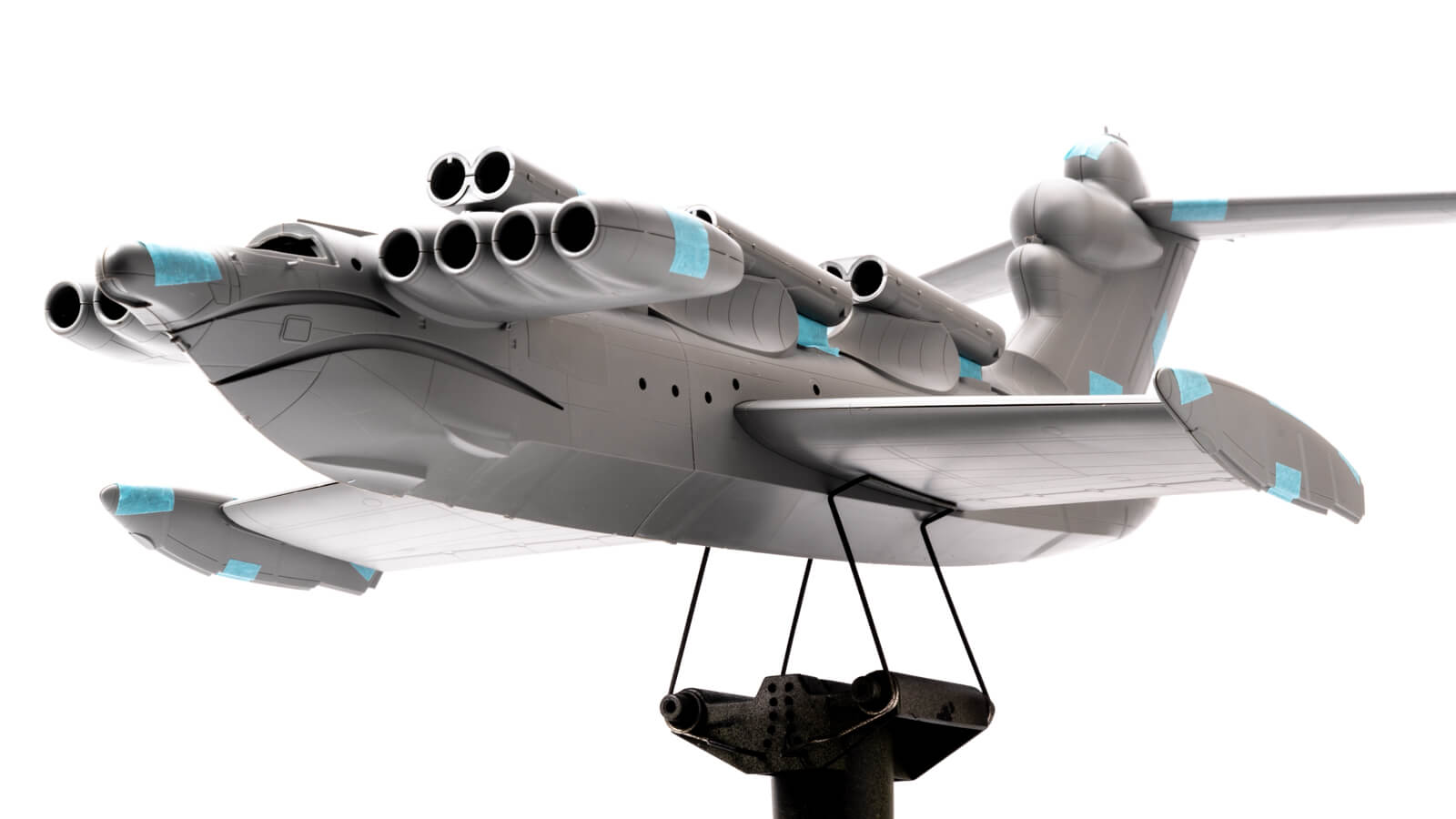 TAKOM ルン級エクラノプラン EKRANOPLAN 1/144 ENG SUB] LUN-Class