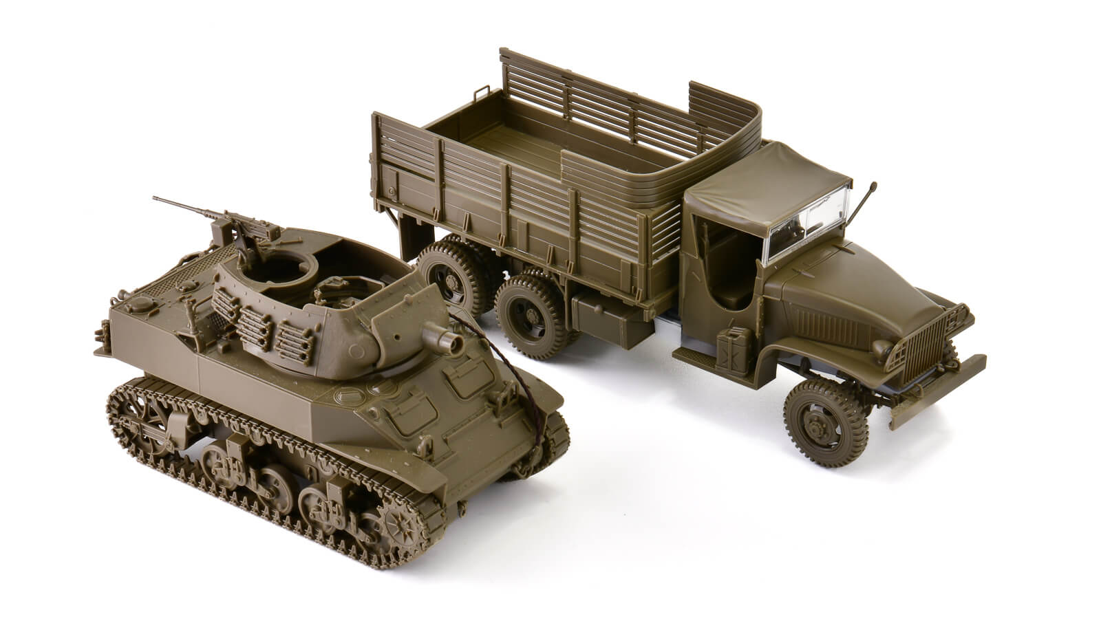 1/35 アメリカ 2 1/2トン 6×6 カーゴトラック 完成品