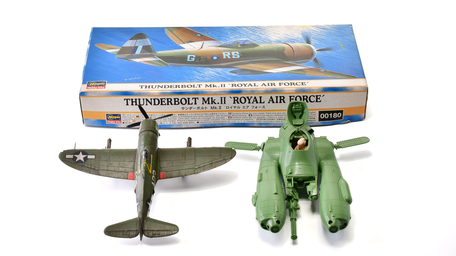 Hasegawa】アメリカ戦闘機 プラモデル3点セット 現在のプラモトレンド