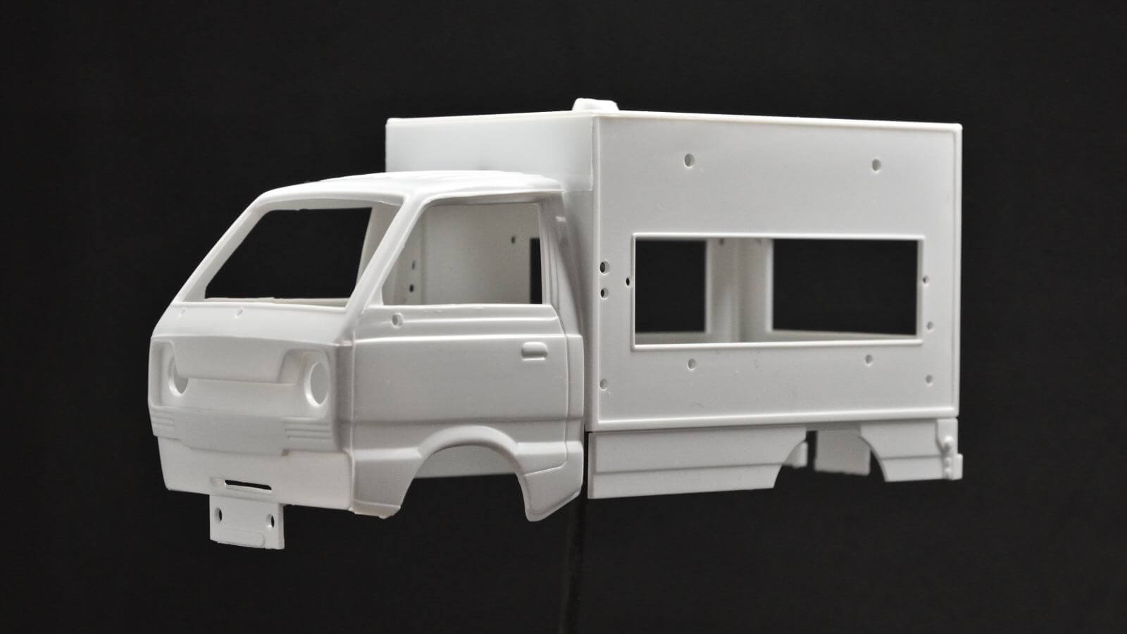 やきとりの移動販売車がプラモデルでやってくる／アオシマの移動販売