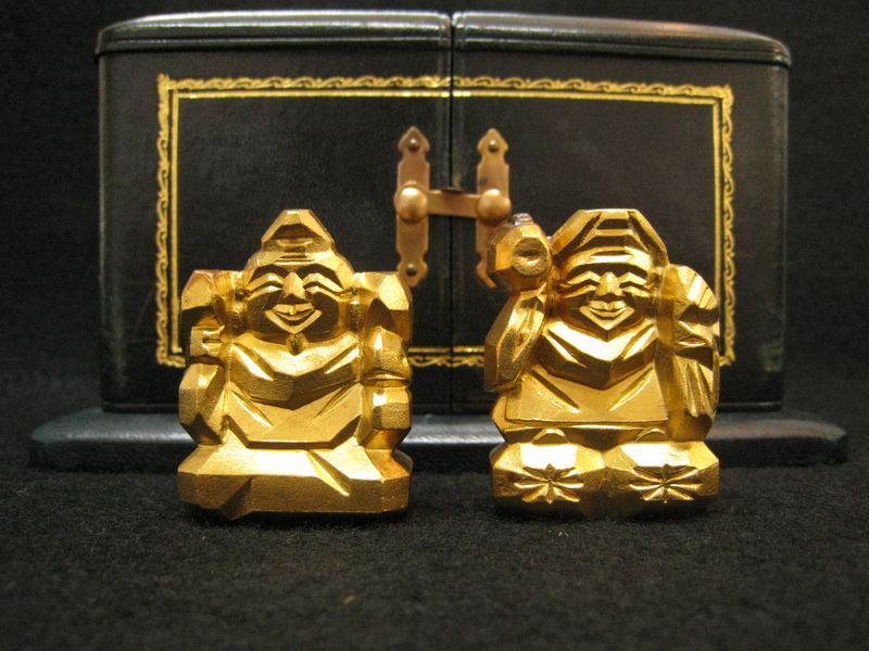 や*ん様 純金24K 恵比寿様 大黒様 神田 徳力 逸品 2柱 や*ん様 純金24K