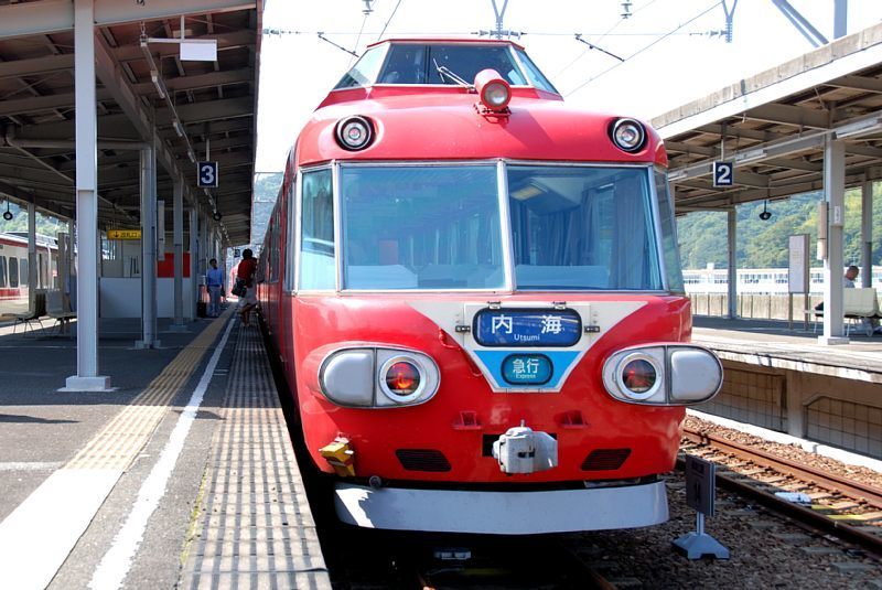 名古屋鉄道 パノラマカー一般系統板 【犬山経由岐阜/内海】 名鉄