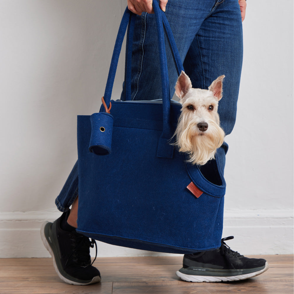Nooee Pet Lightweight Dog Carrier – Ashy Navy | Travel Bag for Dogs