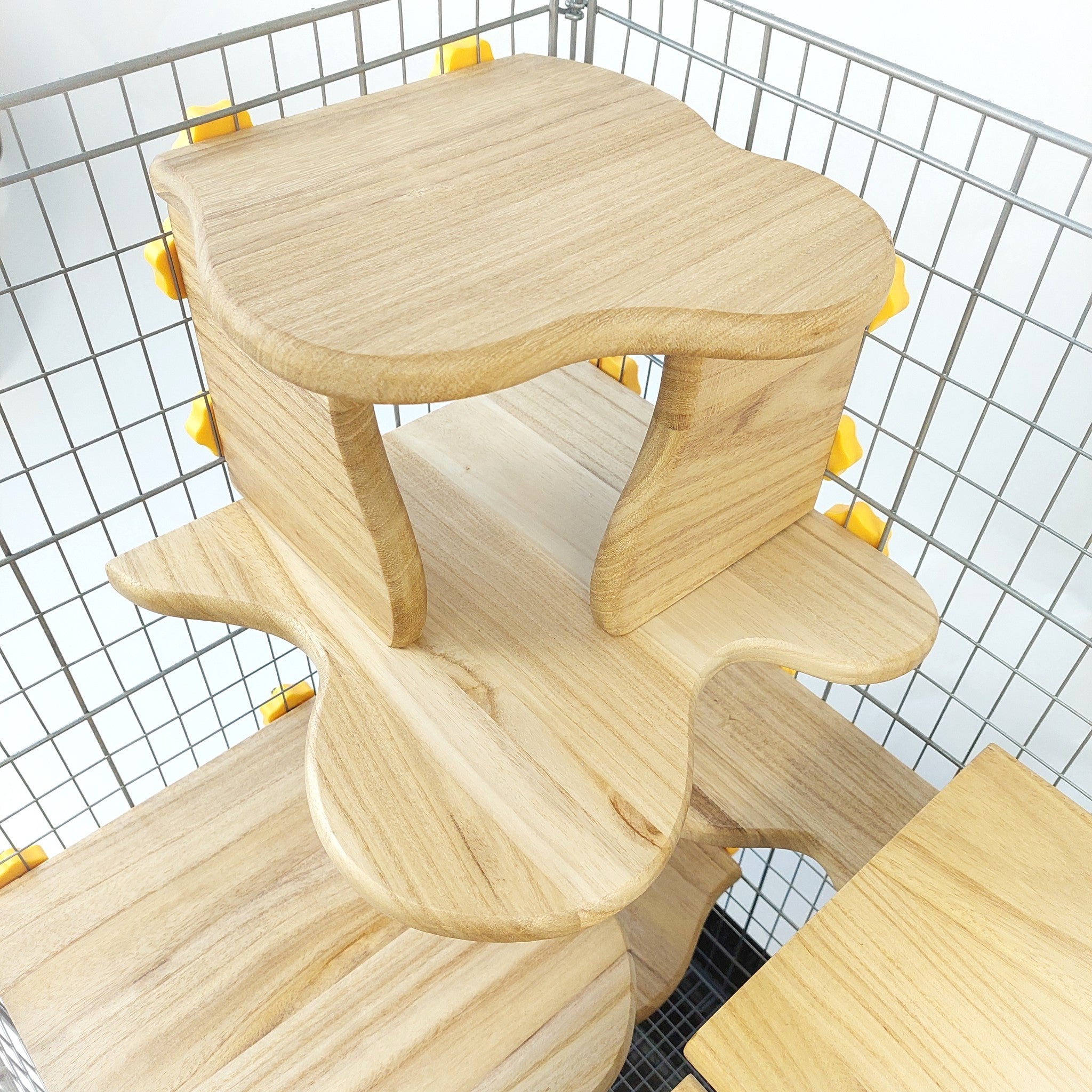 日本初,防水加工,チンチラケージが快適な環境に【洗ピカ-チンチラ