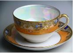 アンティークカップ紹介｜秋田牛鉄板焼「銀座 五明」