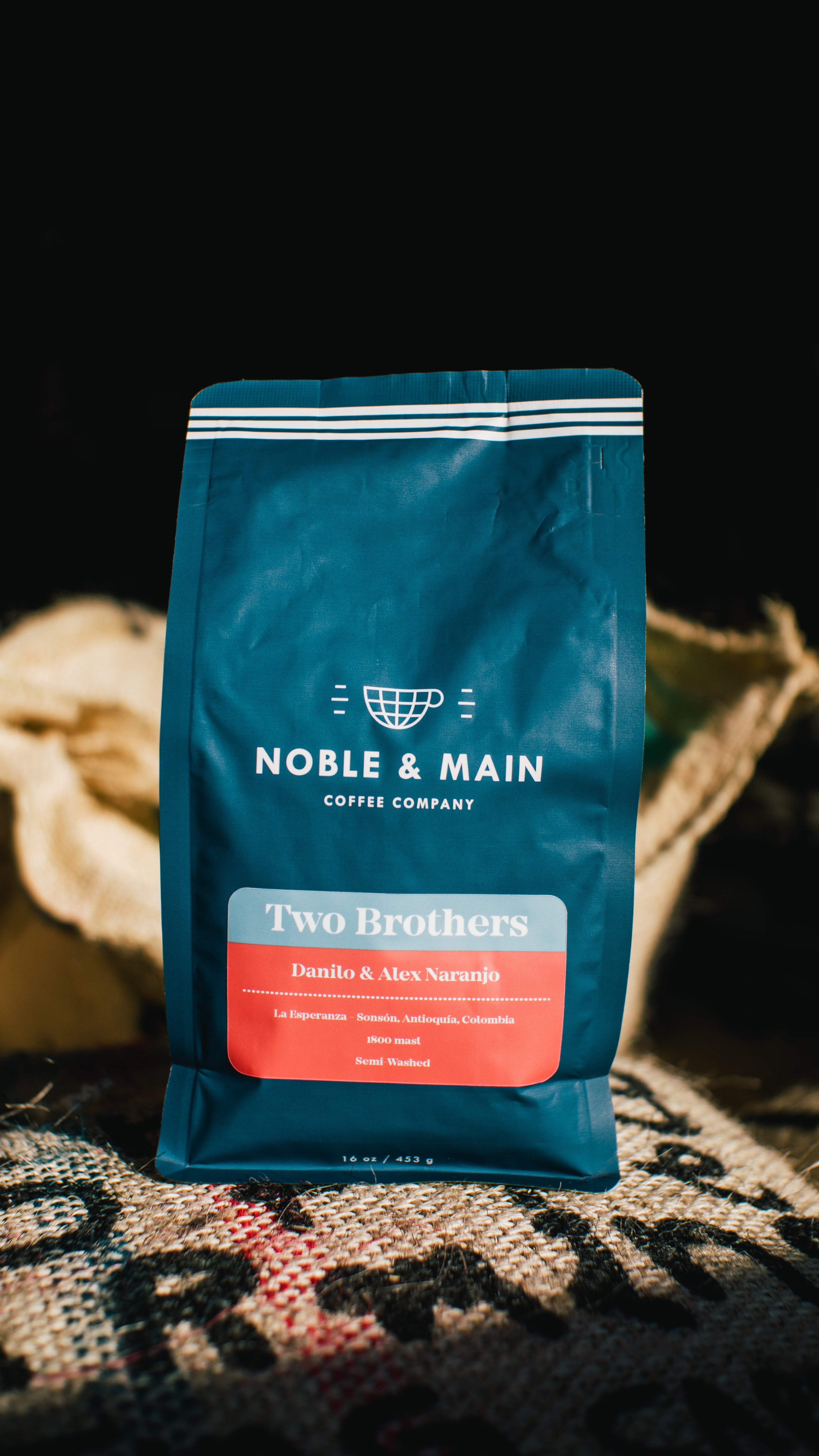 Two Brothers - Alex & Danilo Naranjo - 1lb – Noble & Main Coffee Co.