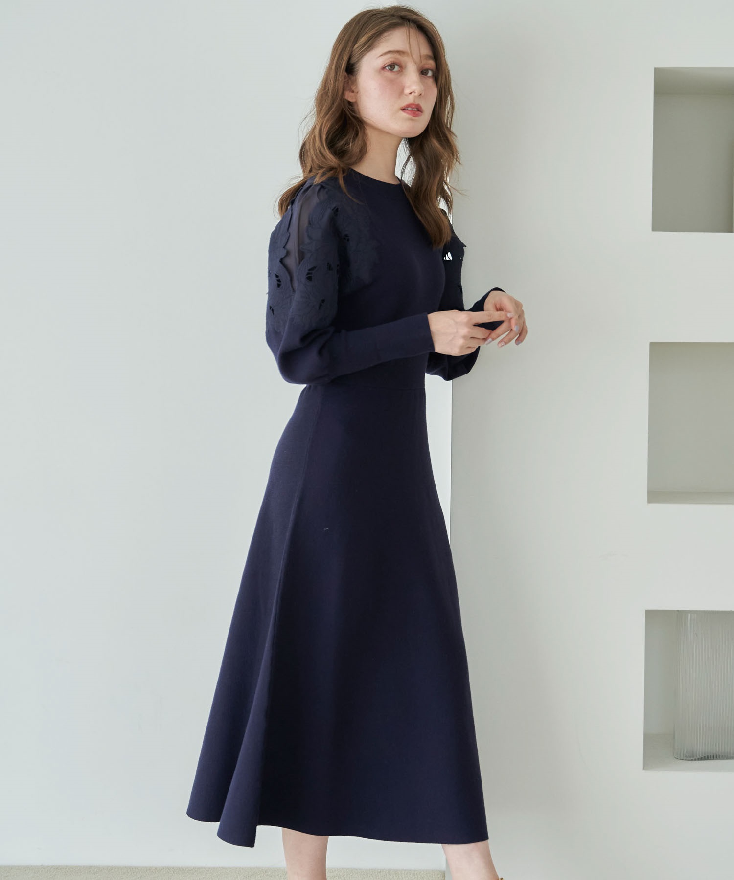 刺繍ニットワンピース | ニットワンピース | NOELA OFFICIAL WEB STORE