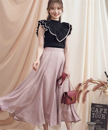 naptime パフスリーブブラウス フレアロングスカート 激レア 受注生産