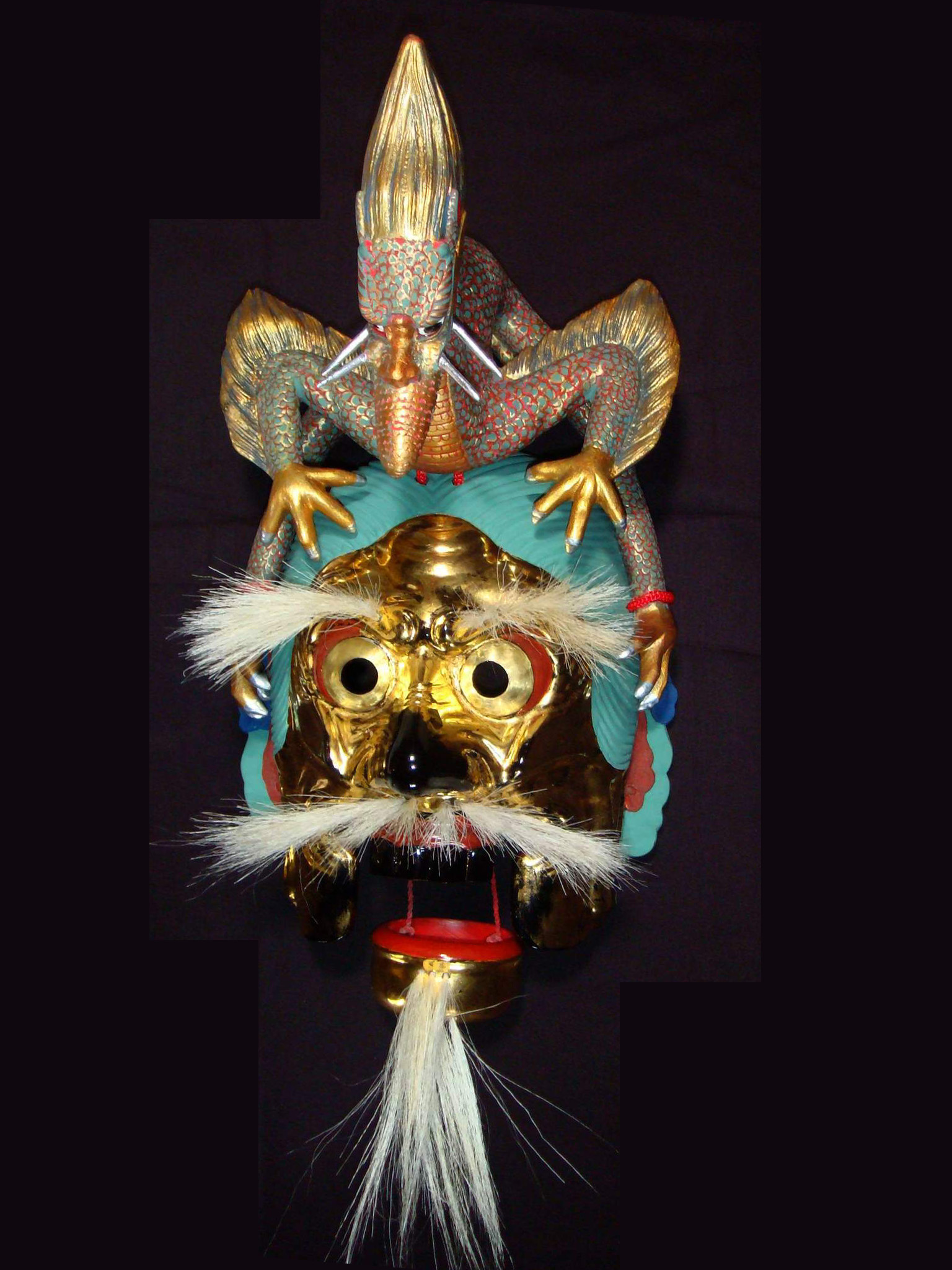 雅楽面『蘭陵王』