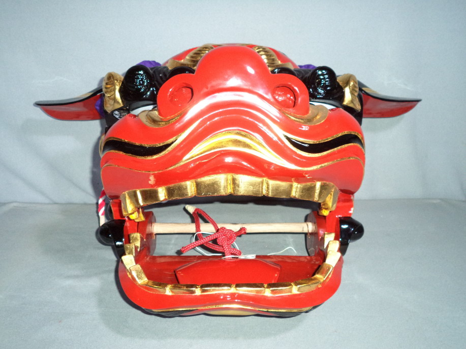 1尺2寸、白木宇津獅子頭 特注