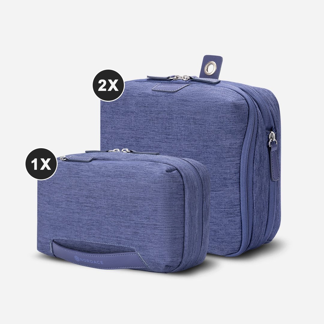 Nordace - パックオールセット：パッキングキューブx 2個 & ウォッシュ