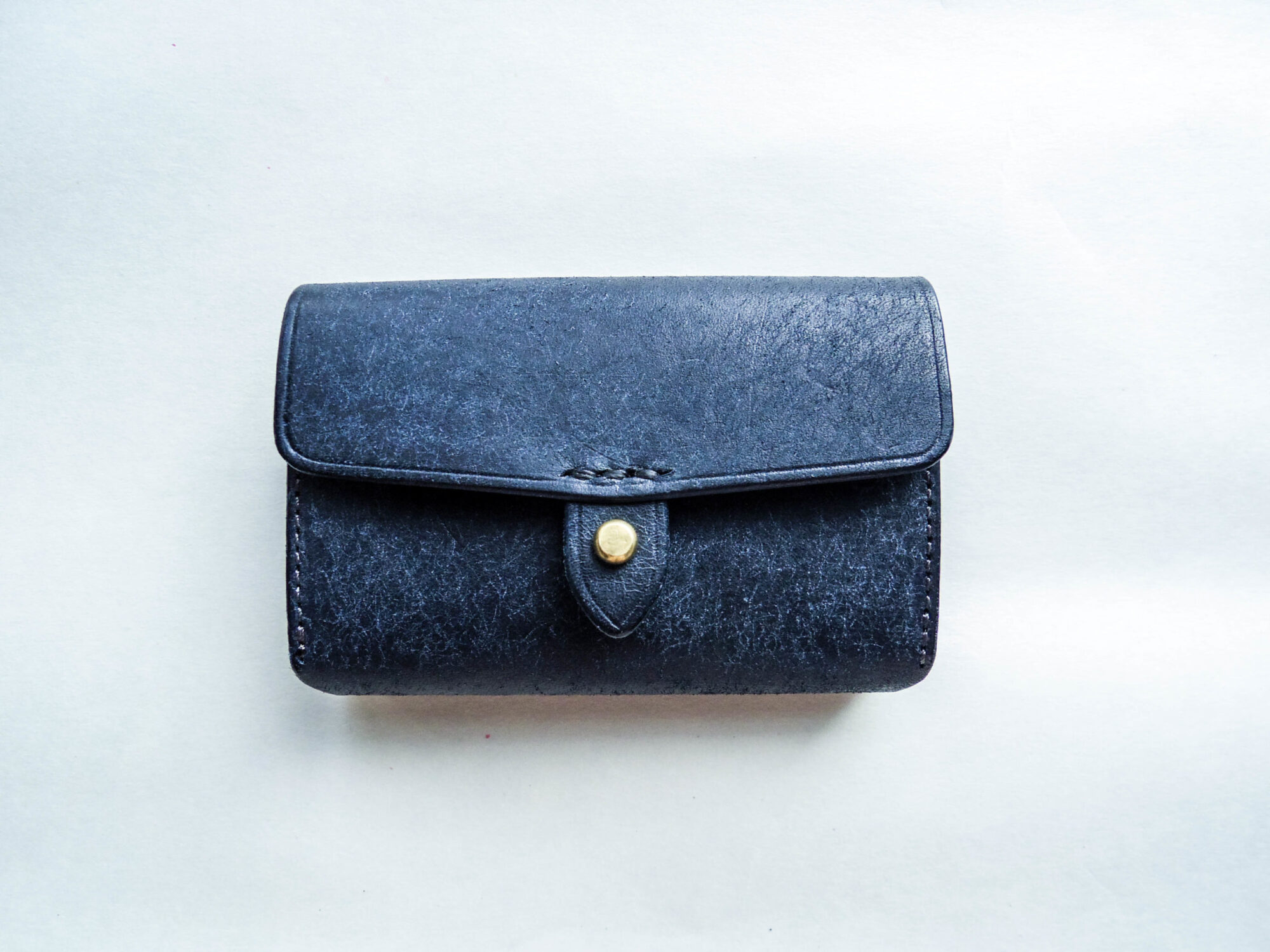 safuji こさいふL 販売 ネイビー safuji サフジ 財布 キー付 ネイビー