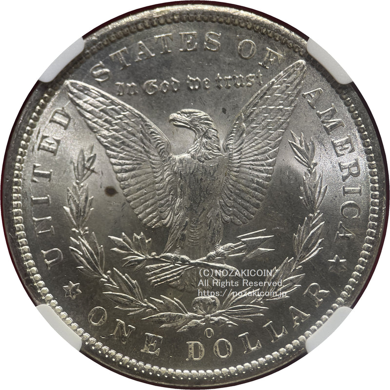 アメリカ 1ドル銀貨 1900年O NGC MS65 010 – 野崎コイン