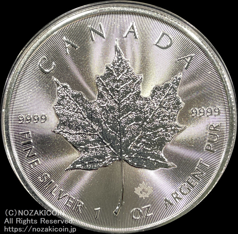 2024年 カナダ メイプルリーフ銀貨 1オンス 銀貨 20ドル （UHR）純銀