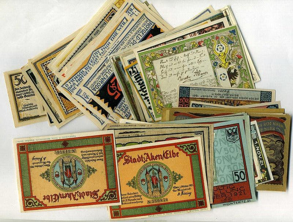 ドイツ ノートゲルト紙幣 100種セット – 野崎コイン