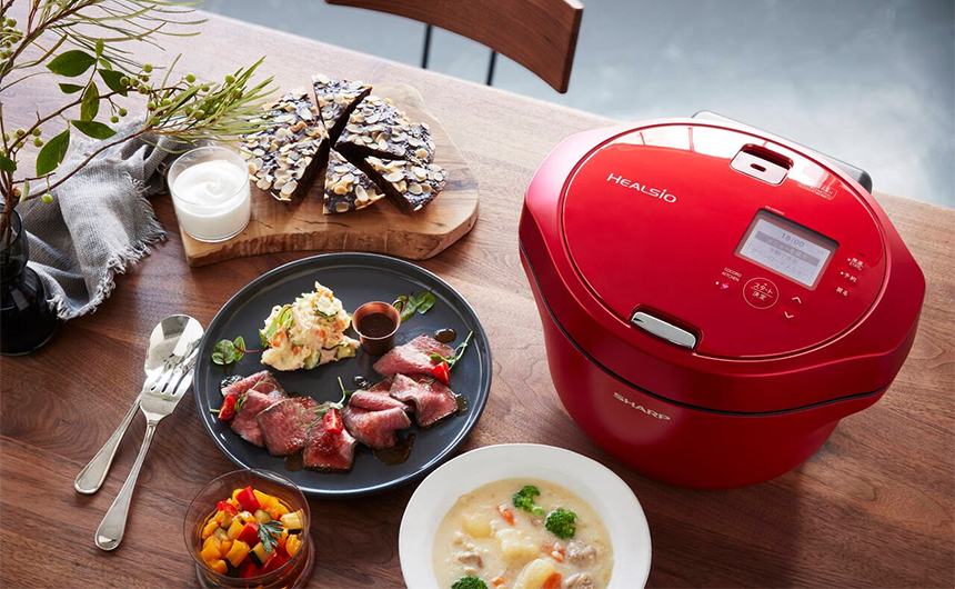 SHARP ホットクック2.4】2022年製KN-HW24G-W