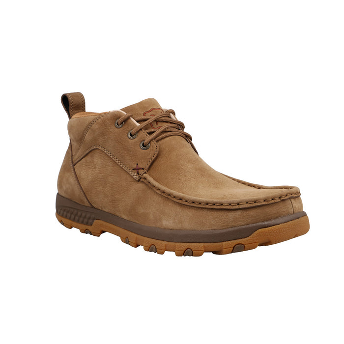 Twisted X Camel Chukka Driving Moc