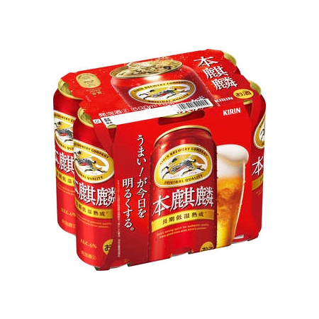 本麒麟 新本麒麟 500ml 6缶パック×4 2ケース キリン 本麒麟