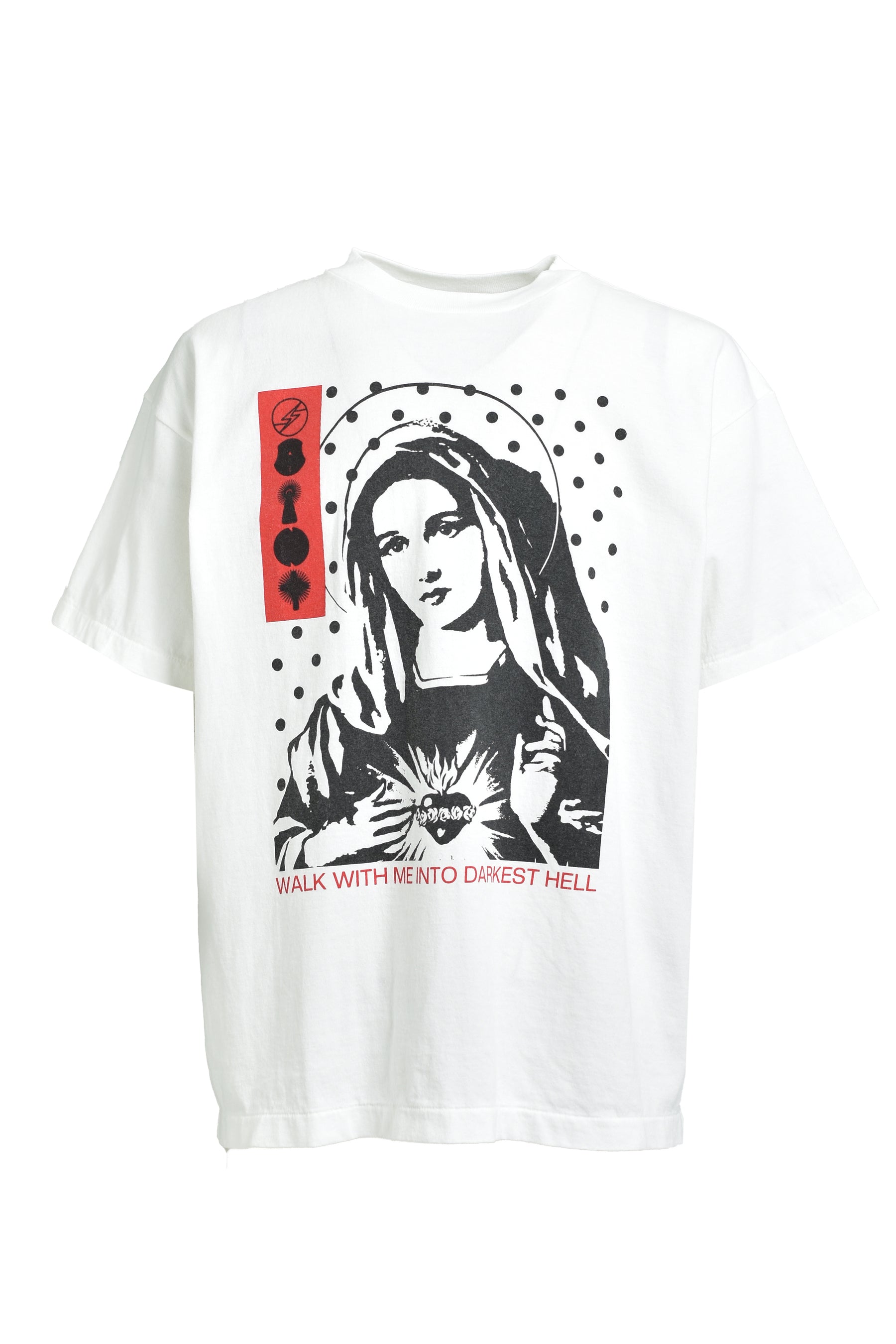 貴重 MIKA 直筆サイン入り 2013 ツアーTシャツ 白／L 貴重 MIKA 直筆