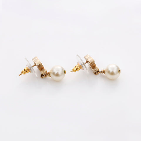 シャネル CHANEL パール スイング ピアス ゴールド WS6060 – NUIR VINTAGE