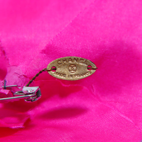 シャネル CHANEL カメリア コサージュ ブローチ ピンク WS3779 – NUIR
